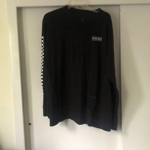 Vans checkered classic fit long sleeve